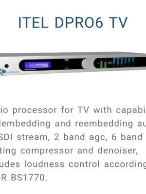Itel DRP06 TV 6 Band Audio Processor